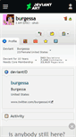 Mobile Screenshot of burgessa.deviantart.com