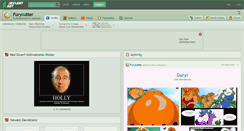 Desktop Screenshot of furycutter.deviantart.com