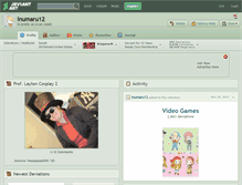 Tablet Screenshot of inumaru12.deviantart.com