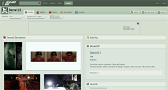 Desktop Screenshot of darra123.deviantart.com