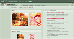 Desktop Screenshot of momo-xoxo.deviantart.com