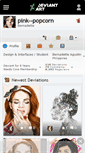 Mobile Screenshot of pink--popcorn.deviantart.com