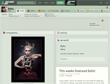 Tablet Screenshot of bybu.deviantart.com