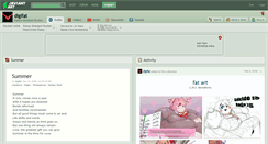 Desktop Screenshot of digifat.deviantart.com