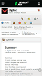 Mobile Screenshot of digifat.deviantart.com