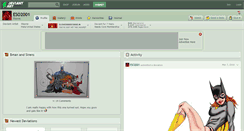 Desktop Screenshot of eso2001.deviantart.com