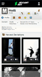 Mobile Screenshot of mudz.deviantart.com