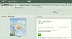 Desktop Screenshot of nelan-dil.deviantart.com