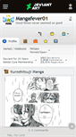 Mobile Screenshot of mangafever01.deviantart.com