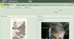 Desktop Screenshot of mel-face.deviantart.com