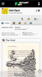 Mobile Screenshot of mel-face.deviantart.com