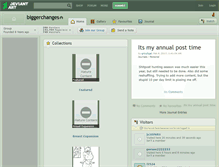 Tablet Screenshot of biggerchanges.deviantart.com