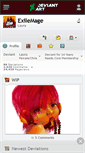 Mobile Screenshot of exilemage.deviantart.com