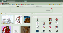 Desktop Screenshot of okamiimaru.deviantart.com