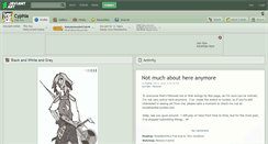 Desktop Screenshot of cyphia.deviantart.com