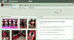 Desktop Screenshot of nodnarb123.deviantart.com