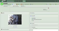 Desktop Screenshot of mariadias.deviantart.com