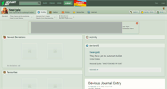 Desktop Screenshot of heavyplz.deviantart.com