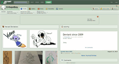 Desktop Screenshot of evilsquidboy.deviantart.com