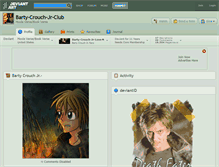 Tablet Screenshot of barty-crouch-jr-club.deviantart.com