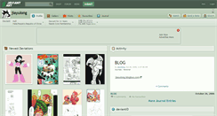Desktop Screenshot of jiayulong.deviantart.com