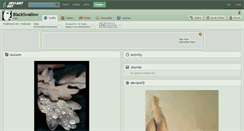 Desktop Screenshot of blackswallow.deviantart.com