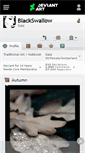 Mobile Screenshot of blackswallow.deviantart.com