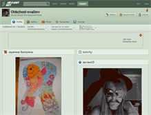 Tablet Screenshot of oldschool-swallow.deviantart.com