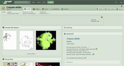 Desktop Screenshot of crazyass-skittle.deviantart.com