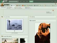 Tablet Screenshot of guldogan.deviantart.com