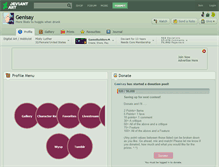 Tablet Screenshot of genisay.deviantart.com