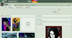 Desktop Screenshot of hellfgirl.deviantart.com
