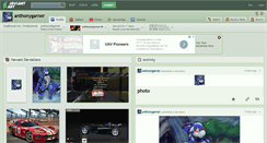 Desktop Screenshot of anthonygarner.deviantart.com