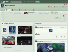 Tablet Screenshot of anthonygarner.deviantart.com