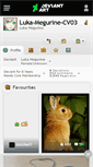 Mobile Screenshot of luka-megurine-cv03.deviantart.com