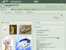 Tablet Screenshot of luka-megurine-cv03.deviantart.com