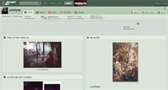 Desktop Screenshot of lorelyne.deviantart.com