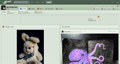 Desktop Screenshot of devanarhea.deviantart.com