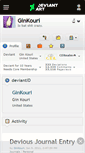 Mobile Screenshot of ginkouri.deviantart.com