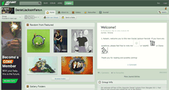 Desktop Screenshot of danieljacksonfans.deviantart.com