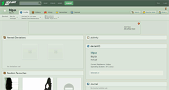 Desktop Screenshot of bigux.deviantart.com