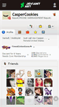 Mobile Screenshot of caspercookies.deviantart.com