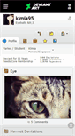 Mobile Screenshot of kimia95.deviantart.com