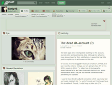 Tablet Screenshot of kimia95.deviantart.com