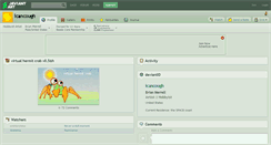 Desktop Screenshot of icancough.deviantart.com