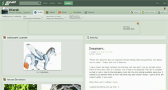 Desktop Screenshot of kiverah.deviantart.com