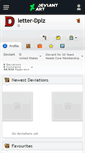 Mobile Screenshot of letter-dplz.deviantart.com