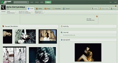 Desktop Screenshot of daria-chernyavskaya.deviantart.com