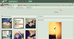 Desktop Screenshot of marieliz.deviantart.com