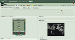 Desktop Screenshot of leech.deviantart.com